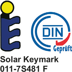 SolarKeymark EURO L20 AR 002